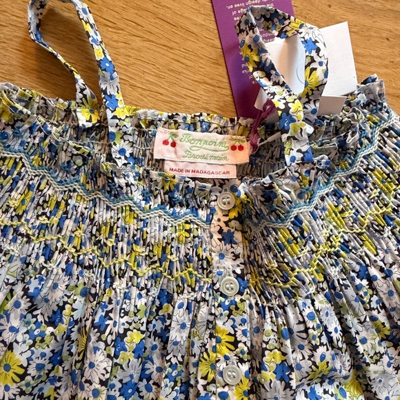 Bonpoint Floral Camisole - Blue and Yellow - Picture 5 of 5